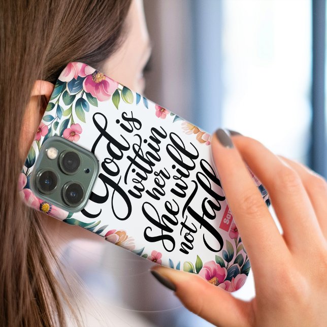 Personalised God is Within Her Christian Women Case-Mate iPhone Case (Creator Uploaded)