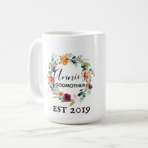 Personalised godmother mug