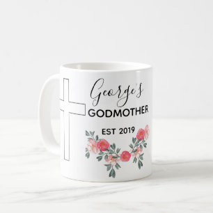 Personalised godmother mug