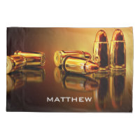 Personalised Gold Bullets Cartridges Shooting
