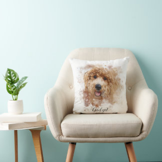 Personalised Golden Doodle/Cavapoo Cushion