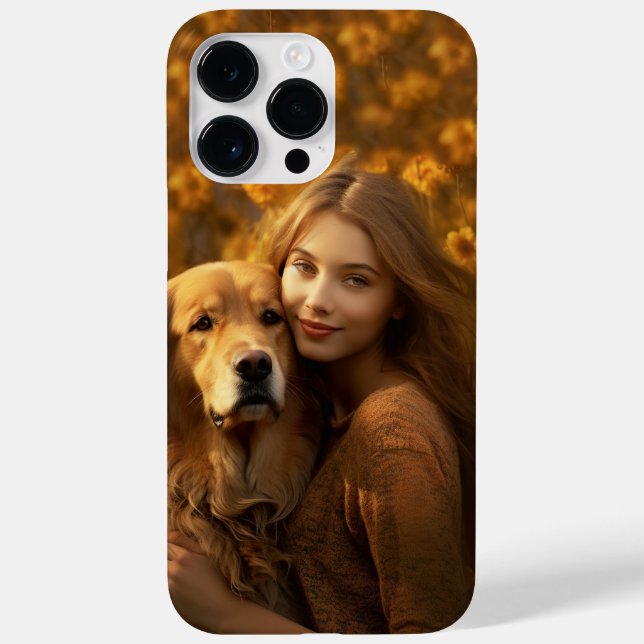 Personalised golden retriever Best Dog Mum ever  Case-Mate iPhone Case (Back)