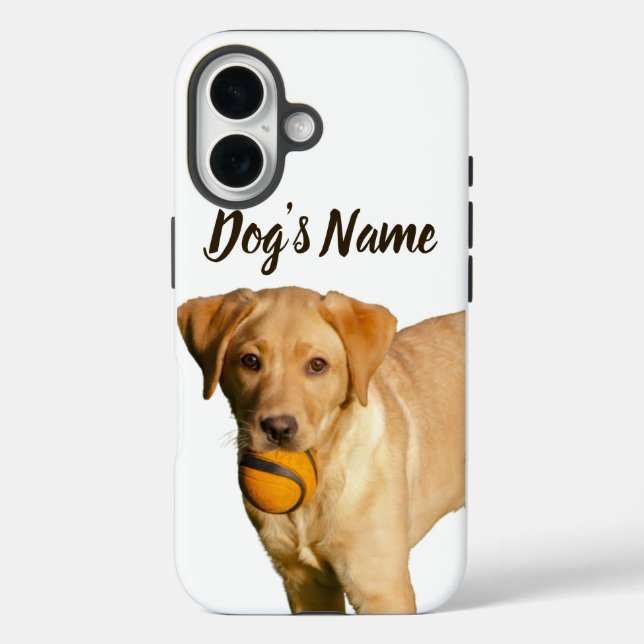 Personalised Golden Retriever - Case-Mate iPhone Case (Back)