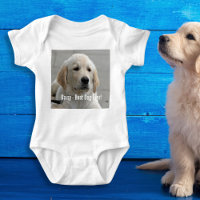 Personalised Golden Retriever Dog Photo and Name