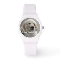 Personalised Golden Retriever Dog Photo and Name