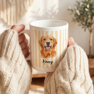 Personalised Golden Retriever Golden Dog Lover Coffee Mug