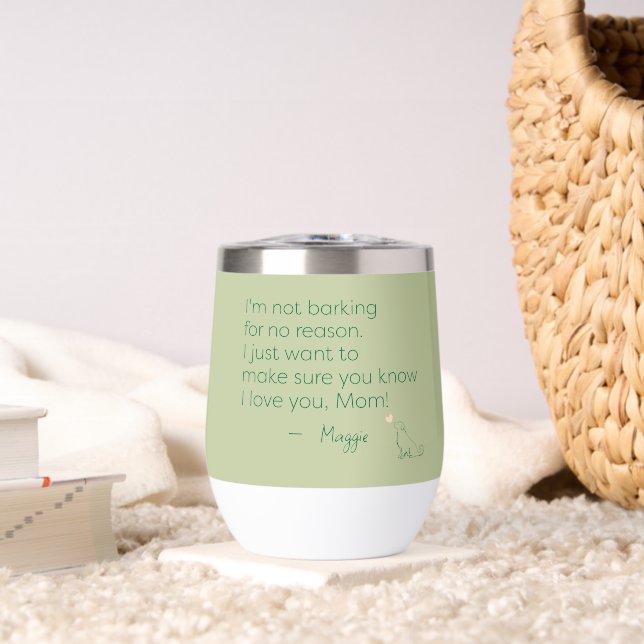 Personalised Golden Retriever Mum Gift (Living Room (Rotated))