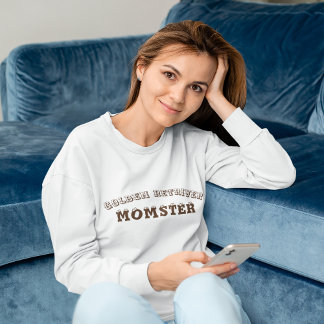 Personalised Golden Retriever Mum Halloween Sweatshirt
