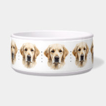 Personalised Golden Retriever Watercolor Ceramic