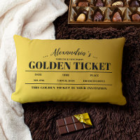 Personalised Golden Ticket 