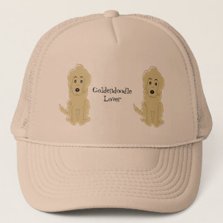 Personalised Goldendoodle Dog Design Trucker Hat