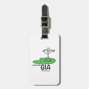 Personalised Golf Bag Tag