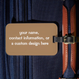 Personalised Golf Bag Tag - Custom Luggage ID