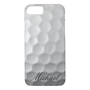 Personalised Golf Ball Dimples Texture Pattern iPhone 8/7 Case