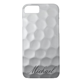 Personalised Golf Ball Dimples Texture Pattern iPhone 8/7 Case