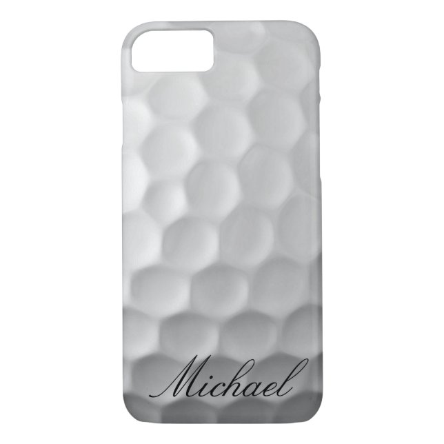 Personalised Golf Ball Dimples Texture Pattern Case-Mate iPhone Case (Back)
