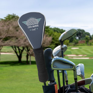 Personalised Golf Ball Logo Golf Head Cover