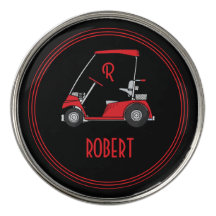 Personalised Golf Ball Marker with Name & Monogram
