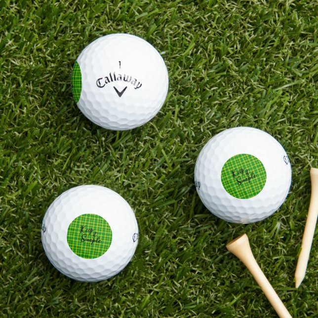Personalised Golf Balls (Insitu Grass)