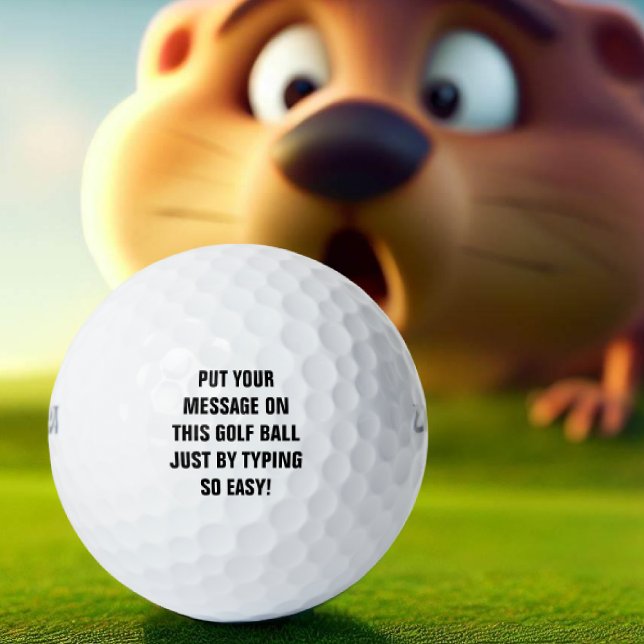 Personalised Golf Balls (Creator Uploaded)