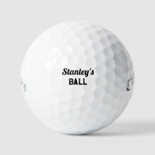 Personalised Golf Balls