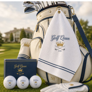 Personalised Golf Balls for Her Golf Queen