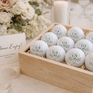 Personalised Golf Balls with Initials