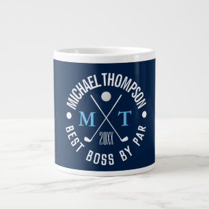 Personalised Golf Boss  Large Coffee Mug
