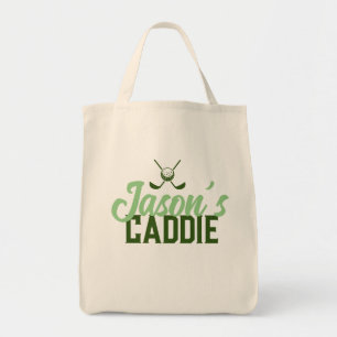 Personalised Golf Caddie Tote   Your Name Here