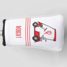 Personalised Golf Cart Monogram Name Head Cover