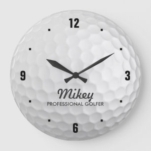Personalised Golf Clock