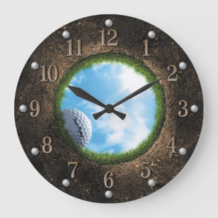 Personalised Golf Clock