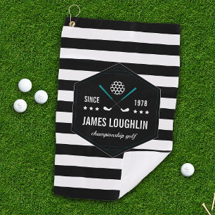 Personalised Golf Club Logo Towel