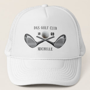 Personalised Golf Club Name Classic Trucker Hat