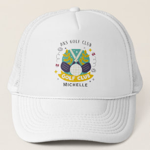 Personalised Golf Club Name Classic Trucker Hat