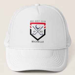 Personalised Golf Club Name Classic Trucker Hat