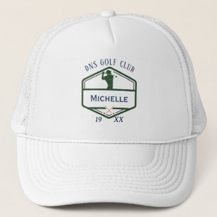 Personalised Golf Club Name Classic Trucker Hat