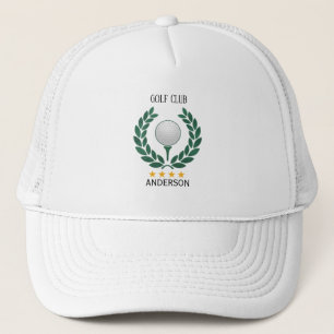 Personalised Golf Club Name Custom Trucker Hat