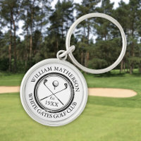 Personalised Golf Club Name Established Date