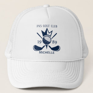Personalised Golf Club Name Trucker Hat
