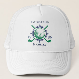 Personalised Golf Club Name Trucker Hat