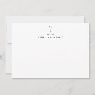  Personalised Golf Clubs Card