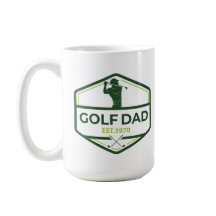 Personalised Golf Dad Est Custom Year Gift for Men
