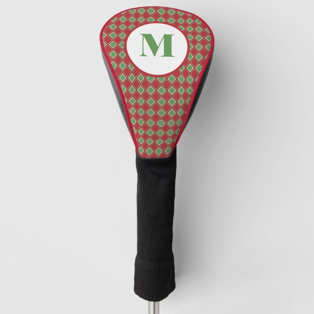 Personalised Golf Driver Head Cover (Front)