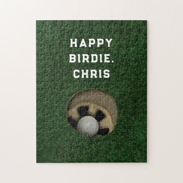 Personalised Golf gift Jigsaw Puzzle (Vertical)
