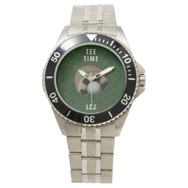 Personalised Golf Gifts Watch (Front)