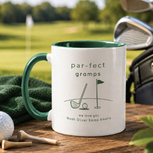 Personalised Golf Gramps Mug Custom Gift