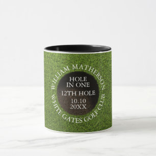 Personalised Golf Hole in One Award Mug
