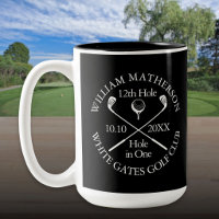 Personalised Golf Hole in One Modern Classic