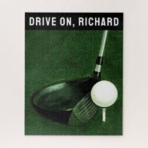Personalised Golf Jigsaw Puzzle